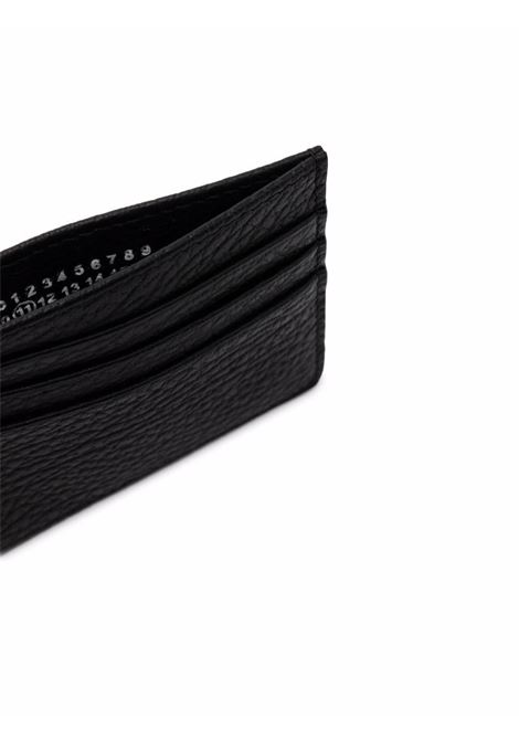 portacarte four stitches unisex black MAISON MARGIELA | SA1VX0006 P4455T8013